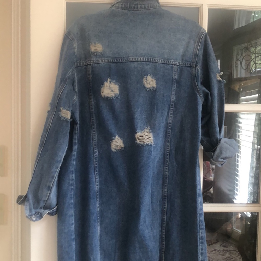Duster denim jacket - Picture 9 of 10